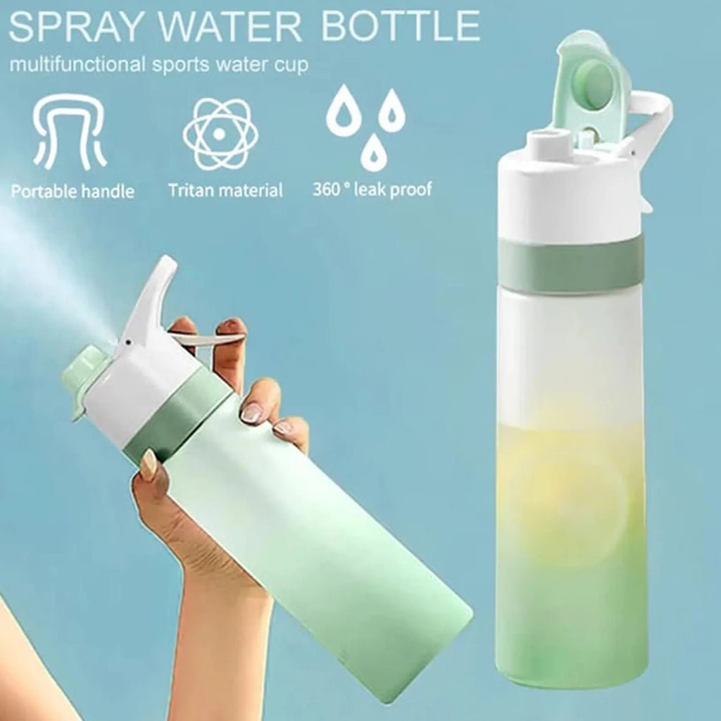 Gradual Fog Surface Water Cup High Color Spray Sports Water Cup Men'S and Women'S Water Spray Plastic Cup Gift Cups Water Bottle